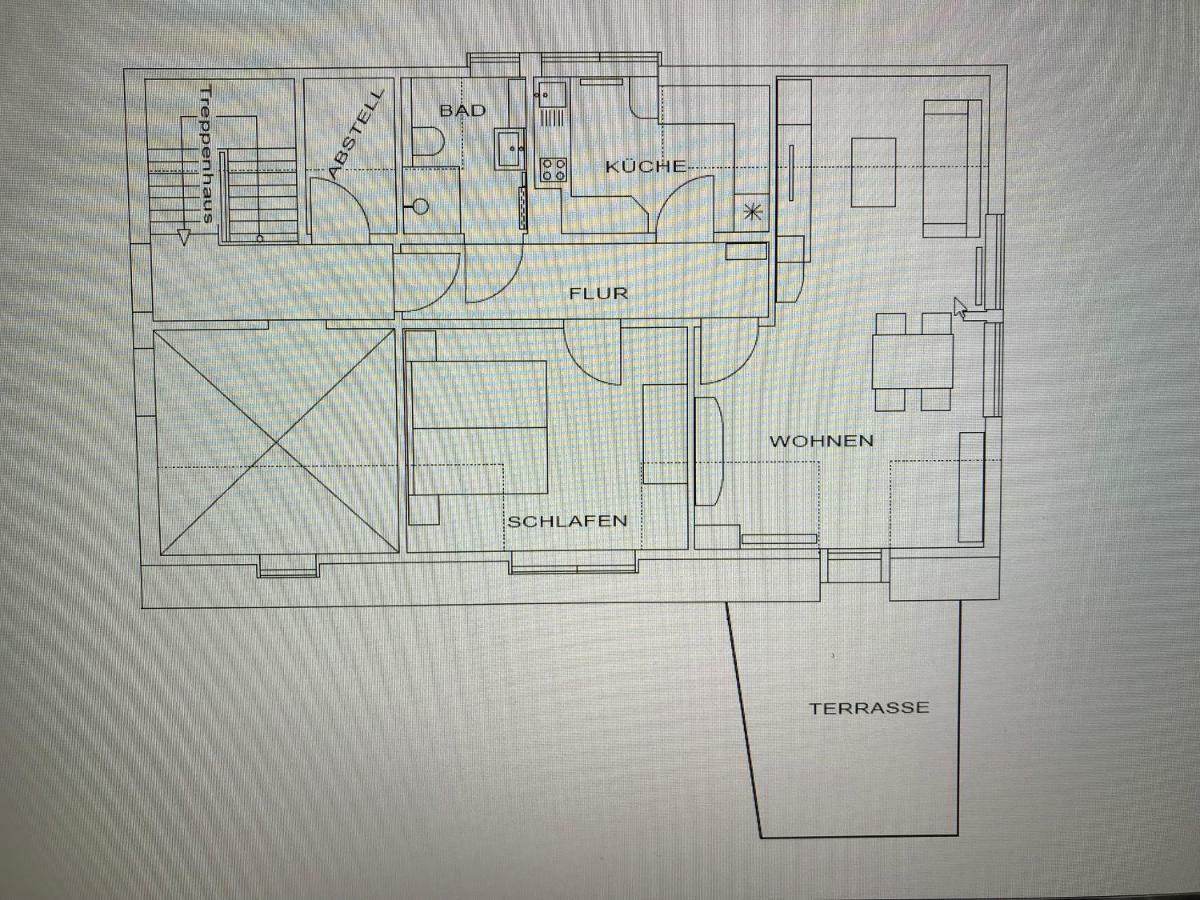 Peedy'S Luxurioese 60M² Wohnung Mit Balkonterrasse Щаде Екстериор снимка